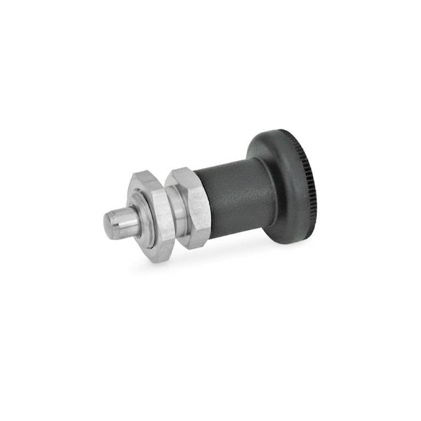GN607-6-AK-NI Short Indexing Plunger